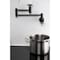 Kingston Brass Wall Mount Pot Filler Faucet, Oil Rubbed Bronze KS8105CG - alternate 3