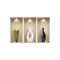 Homeroots Set of Three Bon Faux Niche 3D Peel and Stick Wall Decals, 3PK 565388 - alternate 3