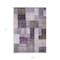 Homeroots 9' X 12' Eggplant Black And Lavender Geometric Washable Indoor Outdoor Area Rug 605859 - alternate 6