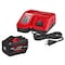 Milwaukee Tool M18 & M12 Rapid Charger Starter Kit w/ M18 FORGE HD12.0 Battery 48-59-1300 - alternate 1