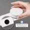 Grizzly Supply Adhesive Hook and Loop Dot, 0.75 in L, 0.75 in W, Hook and Loop Connection, Black, 25PK GS-HLAD3/4-0 - alternate 7