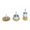 Do It Best Brass Coated Wire Wheel Brush Set, 3-Piece 600 021-9009 - alternate 2