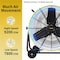 Edendirect High Velocity Drum Fan, 24 in Blade Dia, 120V, 7,800/9,200 cfm IR-FAND24E - alternate 6