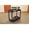 Luxor Cart, (2) Flat Shelves, 18"x32", High Density Polyethylene (Shelf)/Polyvinyl Chloride (Leg), 18" W EC22HD-G - alternate 6