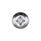 Auveco 10-24 x 1in Phillips Pan Head Machine Screw Zinc, 100PK 15389 - alternate 2