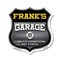 Signmission Frank's Garage I Can Fix Everything But Stupid, 6 Inch X 6 Inch, Plastic Sign SHI-P-6-490-FRANK - alternate 1
