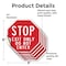 Signmission Stop Exit Only Do Not Enter, 6 inch X 6 inch, Vinyl Decal, 5PK OC-D-5PACK-6-10 - alternate 3