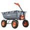 Vevor Steel Garden Cart 500lb Capacity Heavy Duty Yard Wagon Utility Cart 10in V500 - alternate 1