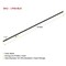 Mytee Products 6 Feet 2 L-Track Black Powder Coated and 8 Stud with Black Powder coated Ring, 8PK LTK6-BLKx2-LTKS-BLKx8 - alternate 6