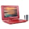 Trexonic 13.3 Inch Portable TV+DVD Player with Color TFT LED Screen and USB/HD/AV Inputs TR-D133RED - alternate 1