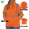 Ergodyne S Orange Class 3 Womens Performance Hi-Vis Hoodie 8304W - alternate 5