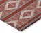 Homeroots 9' X 12' Red Ivory And Gray Geometric Washable Indoor Outdoor Area Rug 599668 - alternate 4