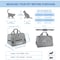 Simple Deluxe FluffyDream Pet Travel Carrier Soft Sided Portable Bag for Cats, Small Dogs, Kittens or Puppies, Co PTCARR22LBG01 - alternate 4