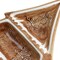 Martha Stewart Ceramic Gingerbread Tree 3 Sectioned Tidbit Tray in Brown 140233.01 - alternate 4