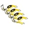 Mytee Products 2 in x 30 ft Yellow Ratchet Tie-Down Straps w/ Wire Hook 10000 Lbs Capacity, 4PK RS230WHx4 - alternate 1