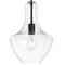 Jonathan Y Watts 10.5" 1-Light Mid-Century Modern Iron/Glass LED Pendant, Oil Rubbed Bronze/Clear JYL6400B - alternate 10