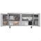 Koolmore 60 in. Two-Door Commercial Undercounter Freezer in Stainless Steel with Casters, KM-UCF-15SS KM-UCF-15SS - alternate 3