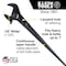 Klein Tools Adjustable Spud Wrench, Alloy Steel, 16 in Overall Length, 1-1/2 in Head, Black Oxide 3239 - alternate 3