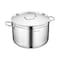 Korkmaz Alfa 2 Piece 8.5 Liter Stainless Steel Casserole Dish with Lid A1028 - alternate 1