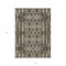 Homeroots 9' X 12' Black Taupe And Beige Moroccan Washable Indoor Outdoor Area Rug 577185 - alternate 6