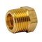 Forney Pressure Washer Reducer, 3/8 x 1/4 in Connection, MNPT x FNPT, Brass 75110 - alternate 2