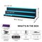Vevor LED Lighted Liquor Bottle Display Bar Shelf RF and App Control 40" 3-Step ok-3-40 - alternate 3