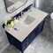 James Martin Vanities Brittany 48" Single Vanity, Victory Blue, w/ 3 CM Siberian Silestone Top w/FreePower Wireless Charger 650-V48-VBL-FSFR - alternate 5