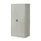Hirsh Storage Cabinet, 72 in H, 36 in W, 24 in D, Recessed Twist, Keyed, Light Gray, 4 Shelves 22009 - alternate 5