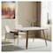 Homeroots Set of Two Gray and Gold Velvet And Wood and Metal Dining Side Chairs, 2PK 573311 - alternate 4