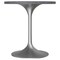 Leisuremod Round 27.55 in W, 29.34 in L, Sintered Stone/Stainless Steel, Grey VT20BS-27GRS - alternate 4