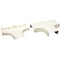 Legrand Tee Raceway, PN10 Series, 1 Channel, 3-3/4 in W, 3/4 in H, 5-1/4 in L, Ivory PN10F15V - alternate 1