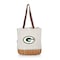 Picnic Time Family Of Brands NFL Green Bay Packers - Pico Willow and Canvas Lunch Basket 200-00-187-124-2 - alternate 1