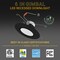 Nuwatt 5/6 Inch Black Adjustable Can Lights Sloped Ceiling Recessed Lighting, 2700K-5000K, 1200LM, 6PK NW-GMB-C6-16.5W-5CCT-BLK-6P - alternate 6