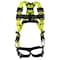 Fall Safe Safety Harness, Aluminum, 2XL, Black/Green FS242IB-2XL - alternate 1