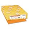 Astrobrights Color Paper, 24 lb Bond Weight, 8.5 x 14, Cosmic Orange, 500PK 22652 - alternate 2