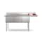 Koolmore 75 in. Three Compartment Commercial Sink Bowl Size 18x18x14 Stainless-Steel with Right Drainboard KM-SC181814-18R3 - alternate 3