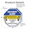 Signmission Security Alert Trespasser Will Be P, 6 inch X 6 inch, Vinyl Decal, 2PK OC-D-2PACK-6-186 - alternate 2