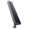 Apollo Tile Black 2x12 Eastern Black Marble Honed Chair Rail Tile Trim 1.67 sqft/case, 10PK APLMTX882HA - alternate 5