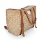 Picnic Time Family Of Brands Hermosa Woven Beach Cooler Bag, Beige with Brown Accents 530-00-187-000-0 - alternate 5