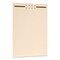 Pendaflex File Divider Set, End Tab: Straight, 1 Fastener, Letter Size, Manila, 100PK 1006978 - alternate 1