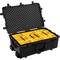 Pelican Black Padded Divider Case, 22-1/16"L x 17-15/16"W x 10-7/16"D 015600-0040-110 - alternate 1