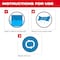 Milwaukee Tool Cooling Neck Gaiter, Blue, Universal 48-73-9117 - alternate 6