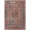 Homeroots 5' X 8' Pink And Mauve Medallion Washable Indoor Outdoor Area Rug 616071 - alternate 6