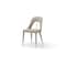 Homeroots Set of Two Gray and Silver Faux Leather and Stainless Steel Dining Side Chairs, 2PK 719104 - alternate 4