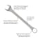 Sunex 10 Piece Sae Raised Panel Jumbo Combination Wrench Set 97010A - alternate 1