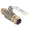Apollo 94VLF Series Ball Valve, 3/4 in Connection, Press Fit, 250 psi Pressure, Brass Body 94VLF10401TMG - alternate 2