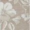 Homeroots 5' X 8' Taupe Beige And Ivory Floral Washable Indoor Outdoor Area Rug 589579 - alternate 2