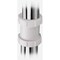 Do It Best 1-1/2'' White Plastic Straight Extension Coupling DIB55-4W - alternate 2