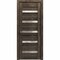Sartodoors Solid French Door 42 x 80in, Cognac Oak W/ Frosted Glass, Single Regular Panel Frame Trims Handle QUADRO4445ID-AKA-42 - alternate 5