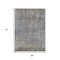 Homeroots 9' X 12' Taupe And Ivory Abstract Washable Indoor Outdoor Area Rug 631081 - alternate 4